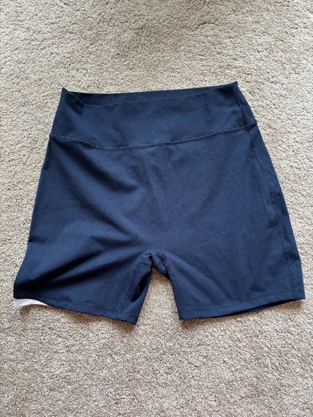 Zyia Navy Asym Hustle Shorts Size XL - EUC